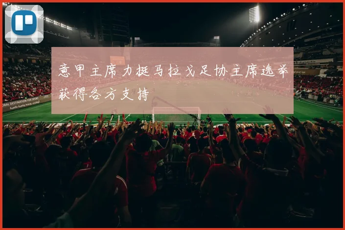 意甲主席力挺马拉戈足协主席选举获得各方支持